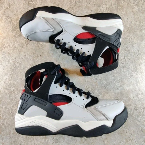 Nike Air Flight Huarache Photon Dust Sail Black FJ3455 001 Men's 8.5 Shoes - Picture 2 of 10